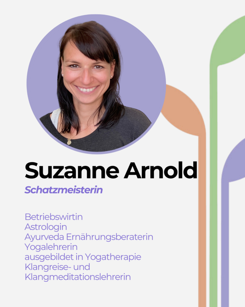 VorstellungSchatzmeisterin des Vereins Kinder- und Jugendgesundheit mit Ayurveda e.V.